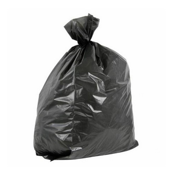 Heavy Duty Black Compactor Sacks 456x865x1170mm (20x34x46'') (Flat-Packed)